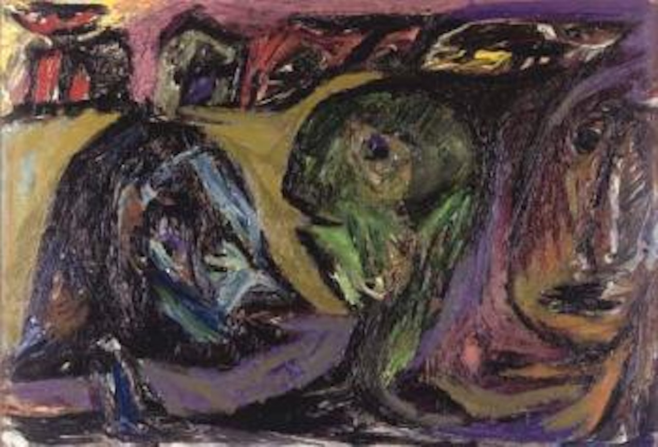 Duck paddock by Asger Jorn