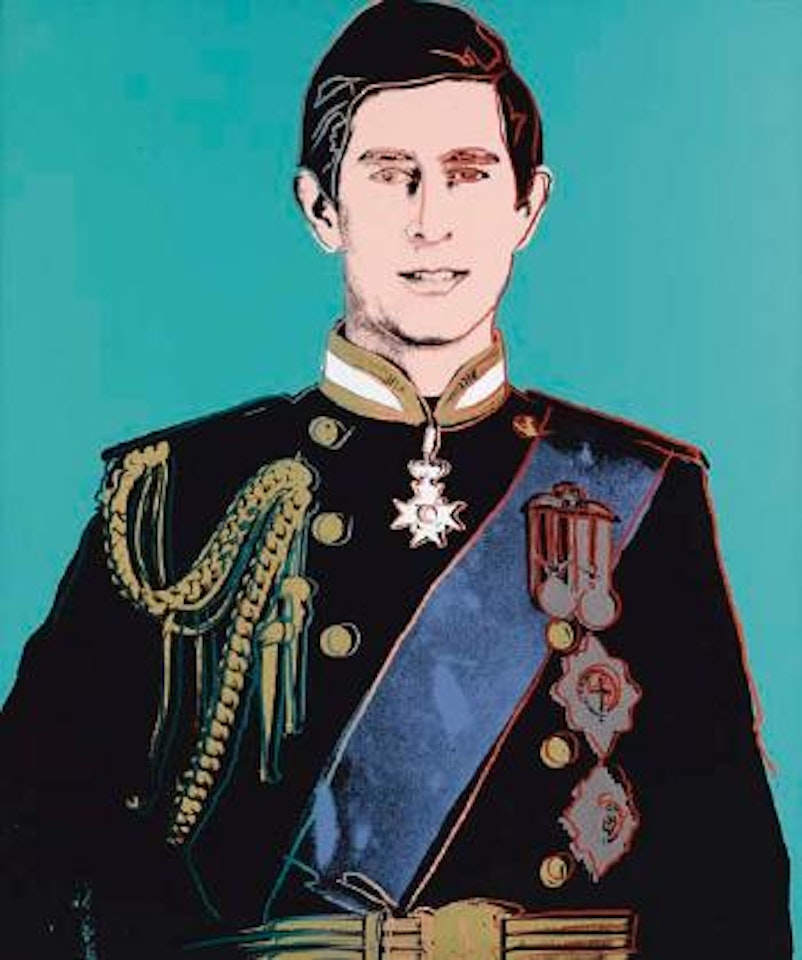 Portrait of Prince Charles by Andy Warhol