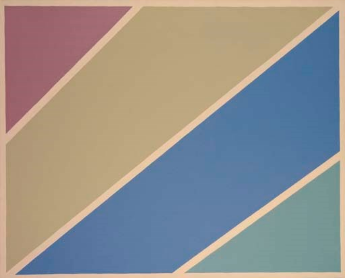 Untitled, abstract by John Armleder