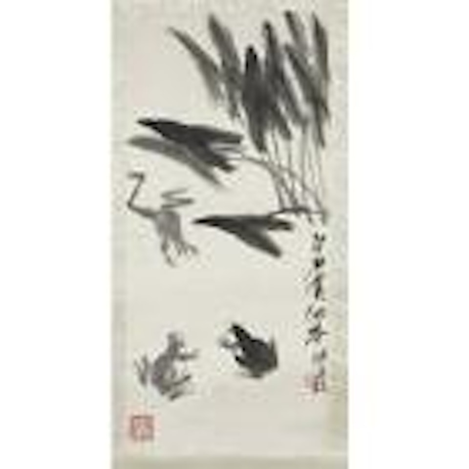 Frogs by Lou Shibai