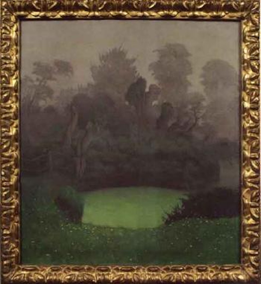 Le brouillard, effet de mare by Félix Vallotton