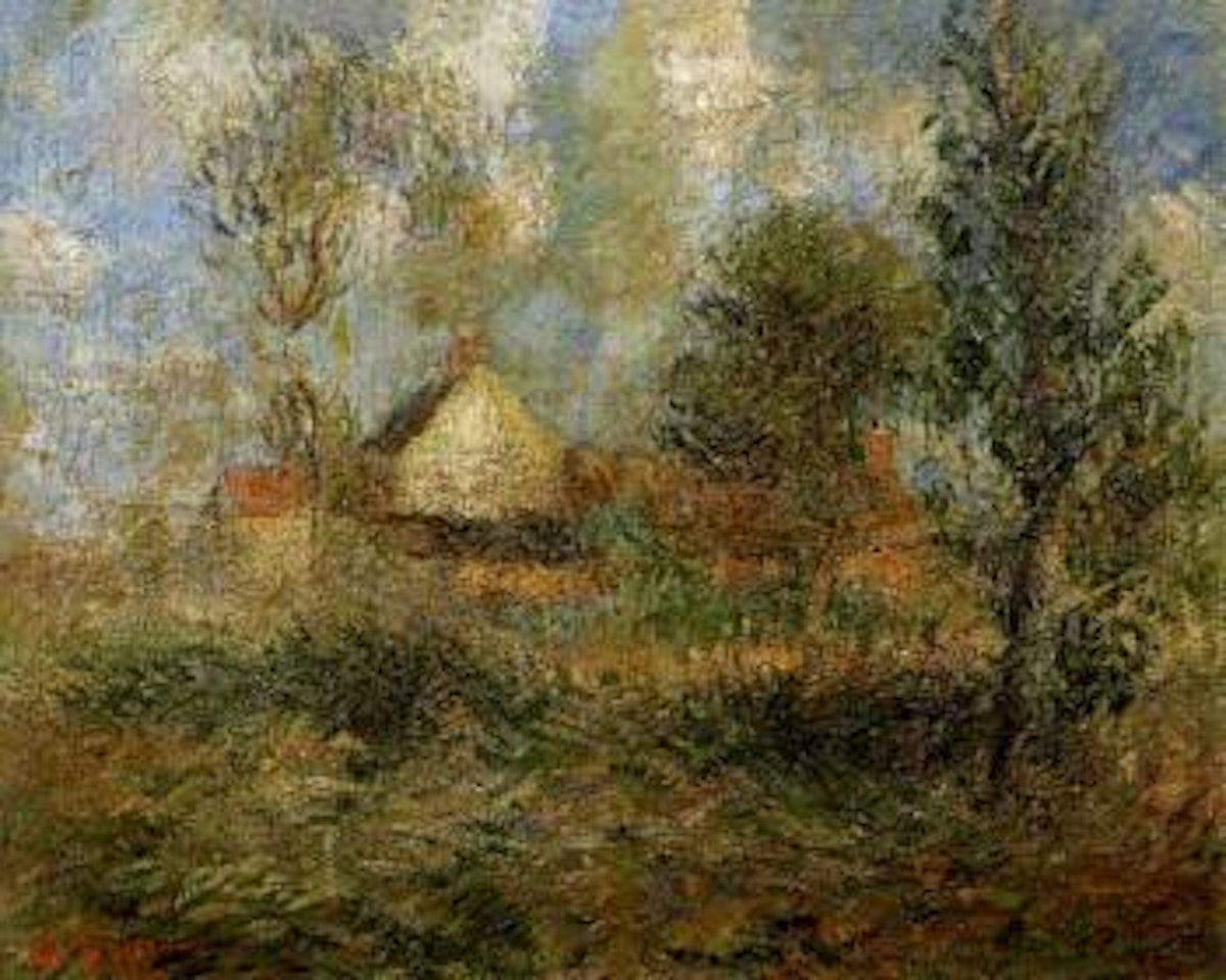 Paysage de campagne by Gustave Loiseau