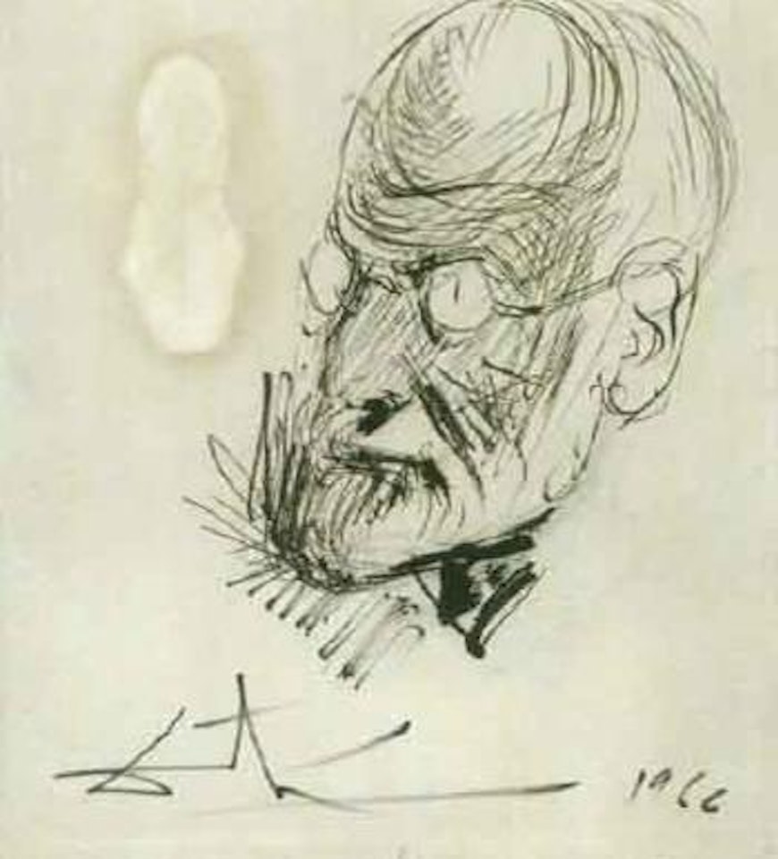 Portrait de Sigmund Freud by Salvador Dali