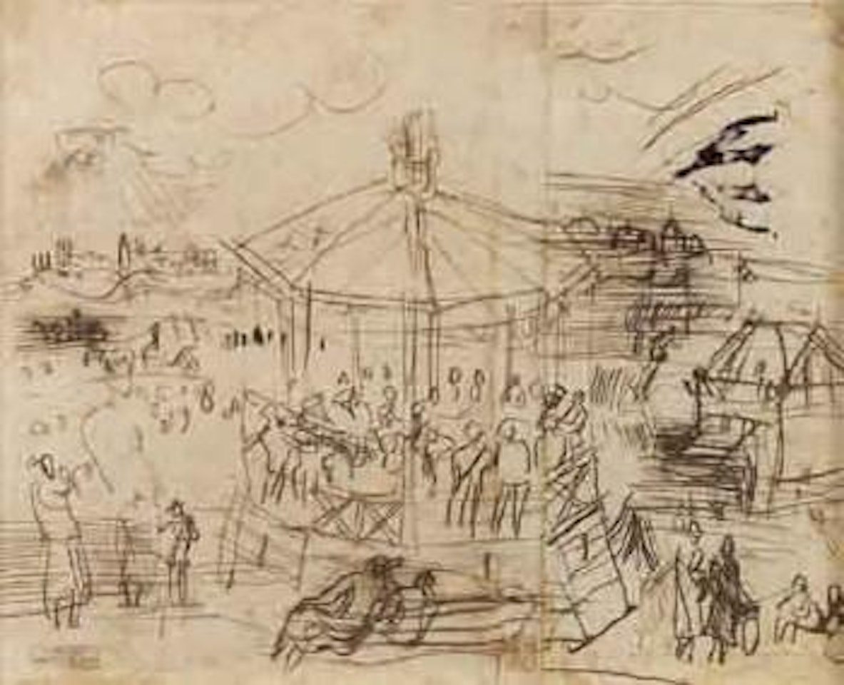 Band. Musicians by Raoul Dufy