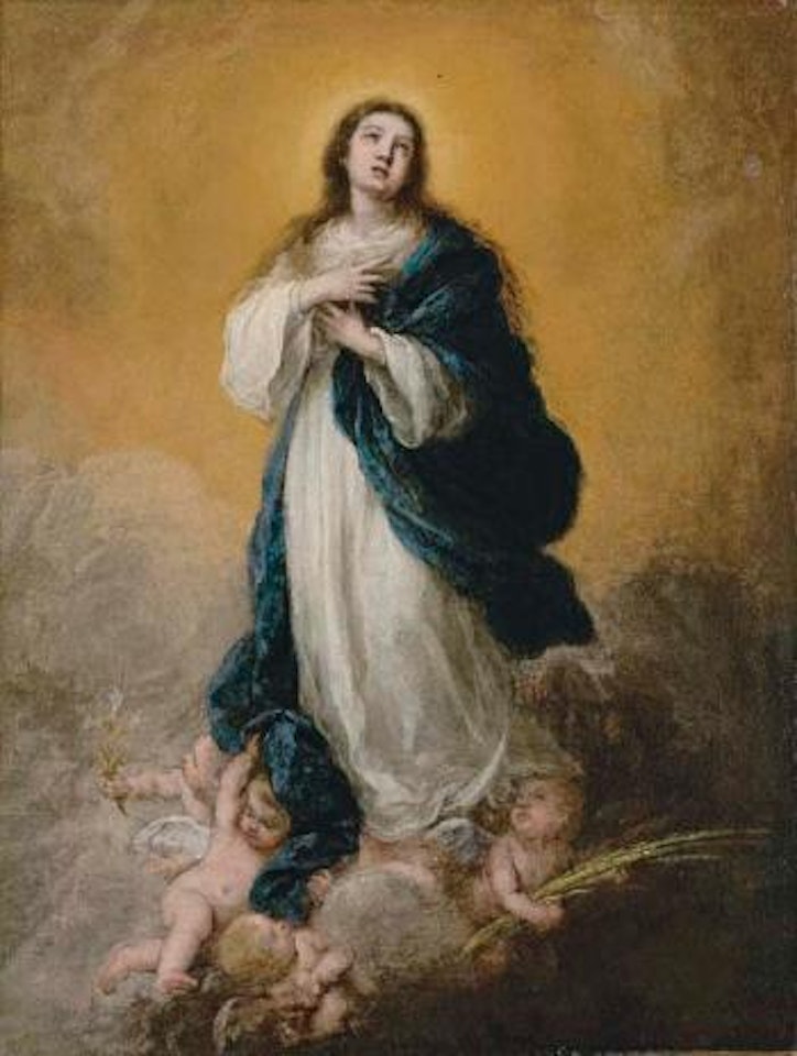 Immaculate conception, a modello by Bartolomé Esteban Murillo