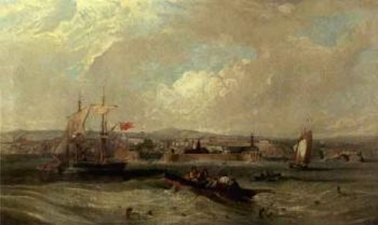 Off Seaham Harbour, County Durham by John Wilson Carmichael