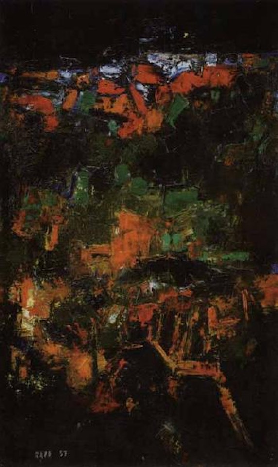 Colline by Sayed Haider Raza