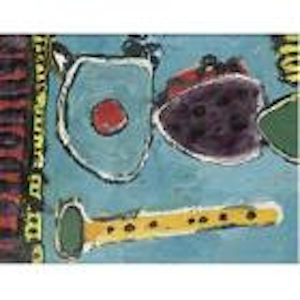 My next sold will be in blue by Alan Davie