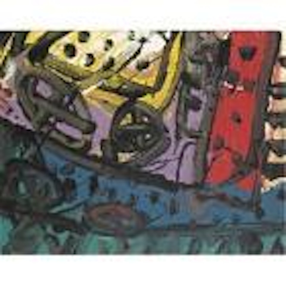 Romp on wheels no.1 by Alan Davie