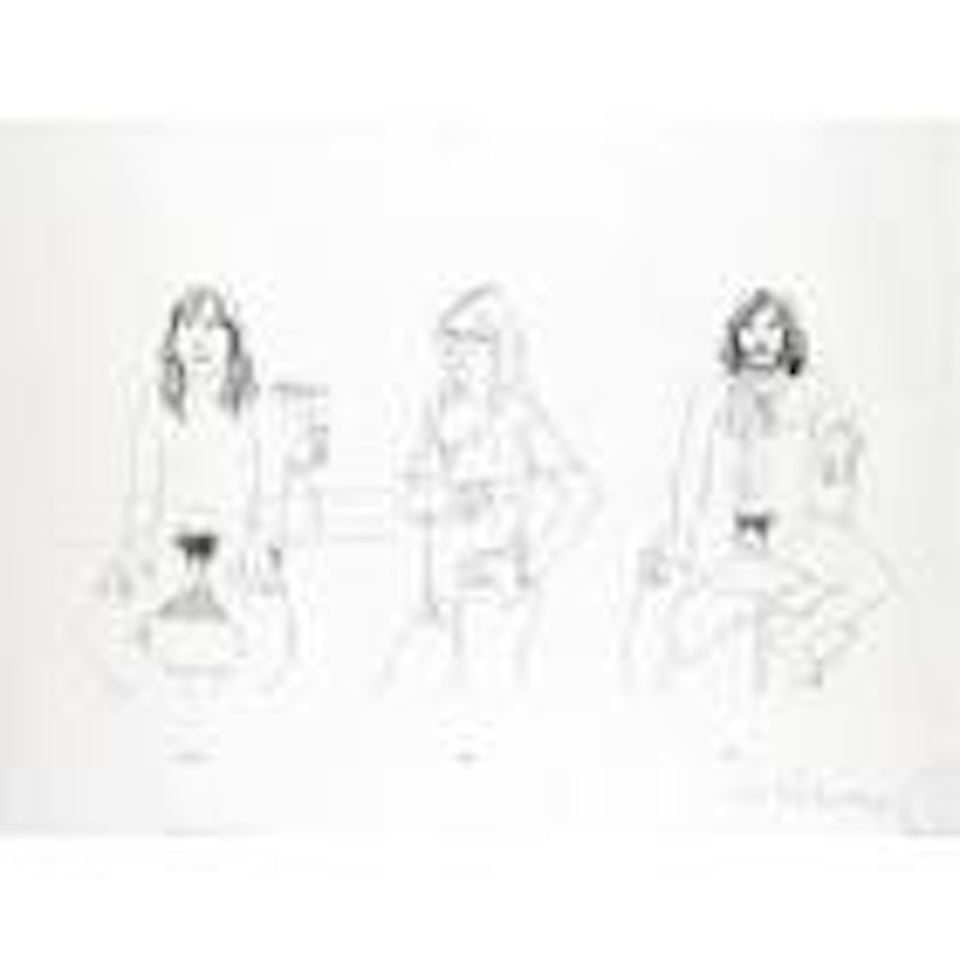 Richard, Jim and Felix by David Hockney