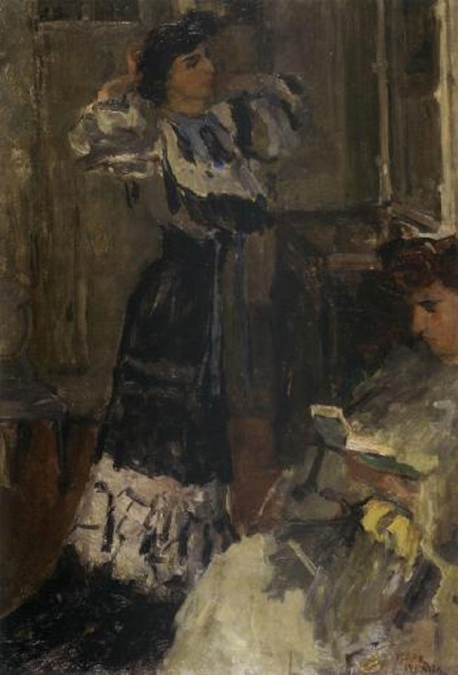 Two women by Isaac Israels