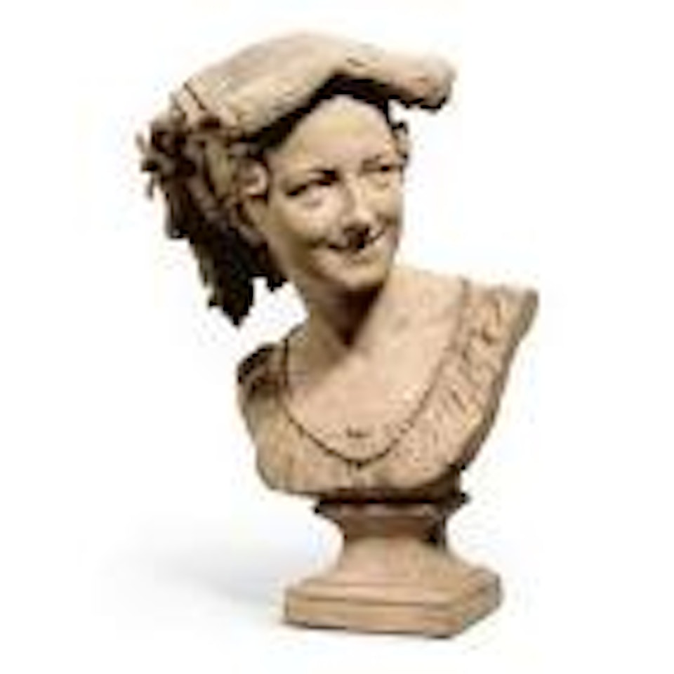 Bust of a Neapolitan woman by Jean-Baptiste Carpeaux