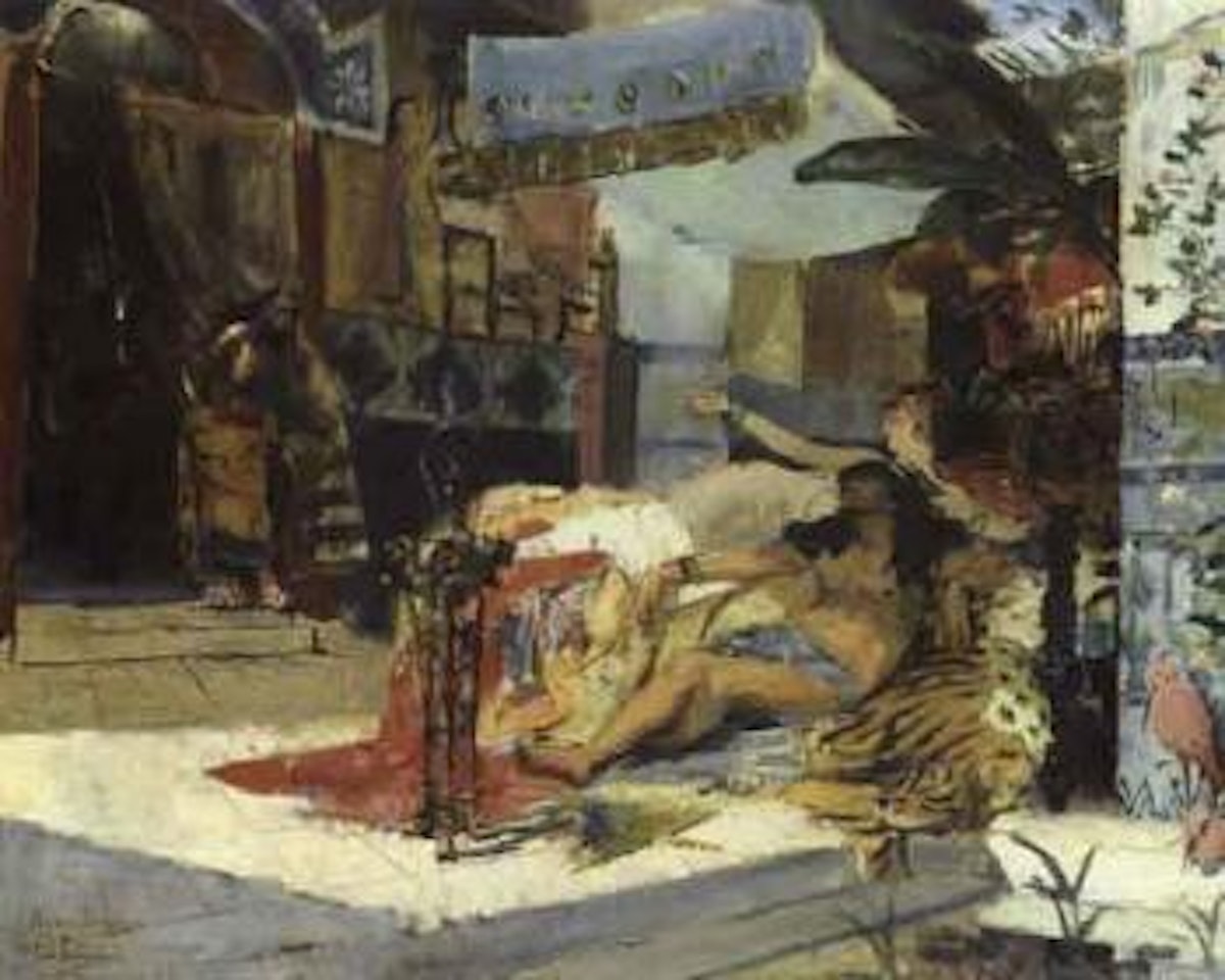 L'entrevue by Georges Antoine Rochegrosse