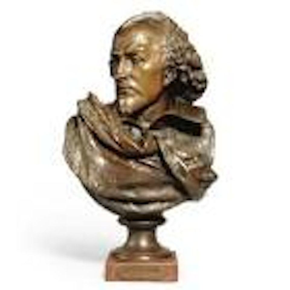Bust of Shakespeare by Albert-Ernest Carrier-Belleuse
