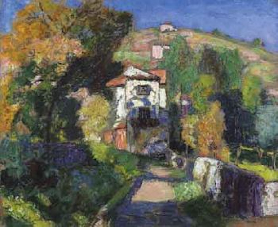 Le chemin de la scierie by Victor Charreton