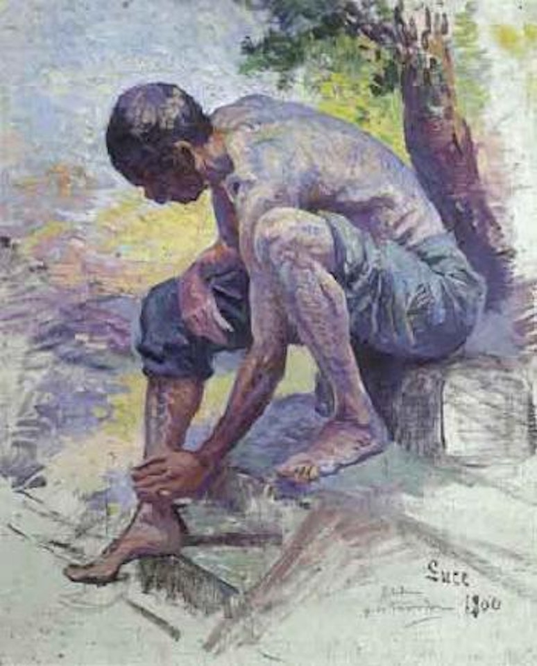 Etude pour le trimardeur by Maximilien Luce