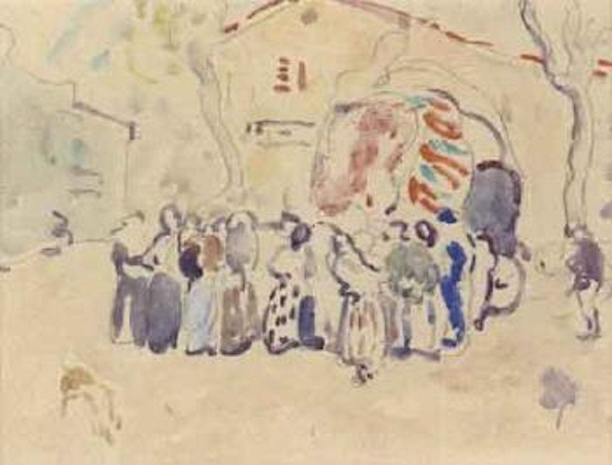 Le colporteur by Louis Valtat