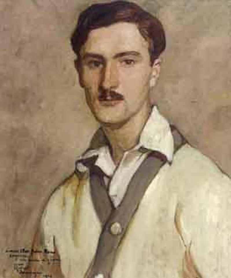 Portrait de Rene Domergue by Jean Gabriel Domergue