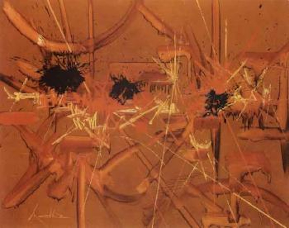 Flots d'ailes by Georges Mathieu