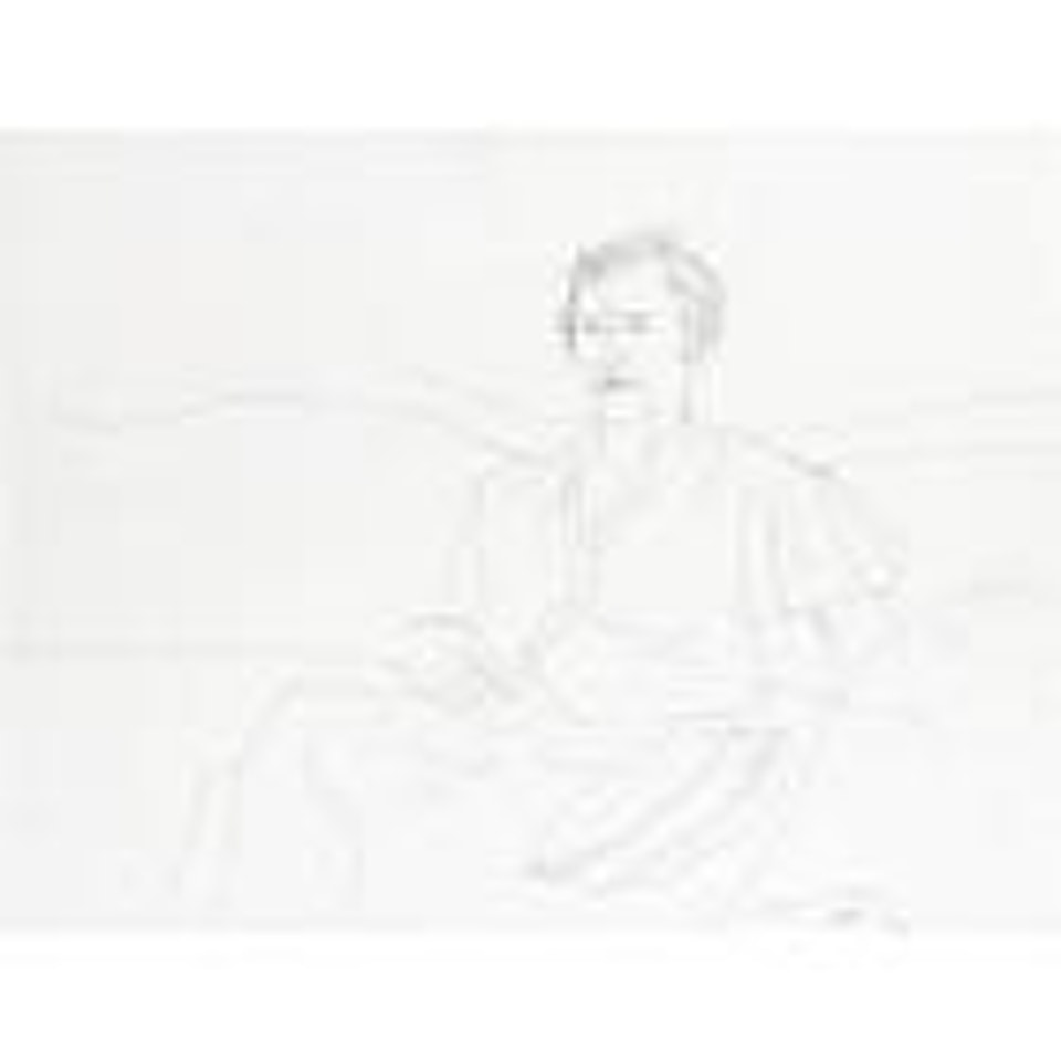 Ferrill in Rome by David Hockney