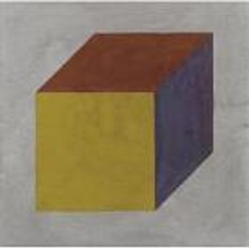 Untitled - Geometric shape by Sol LeWitt