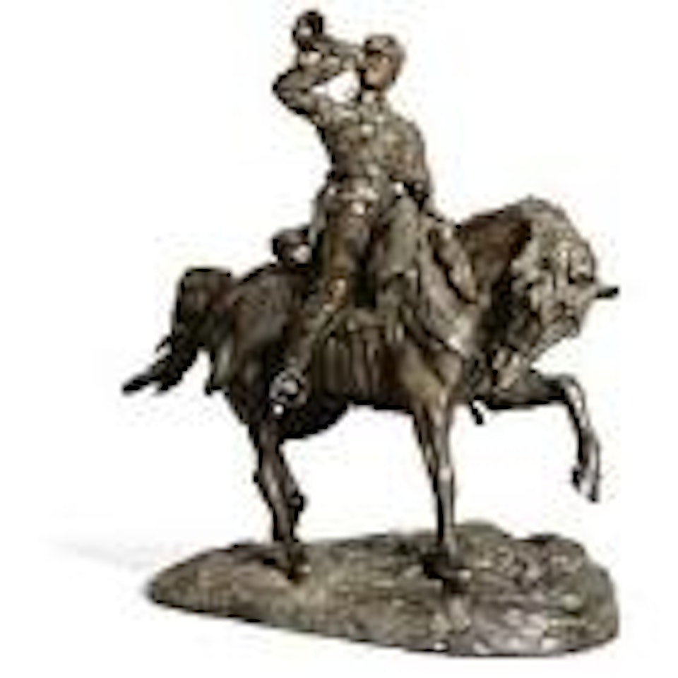 Trumpeter by Eugene Alexandrovic Lanceray
