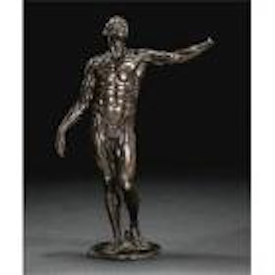 Male ecorche figure by Italian School