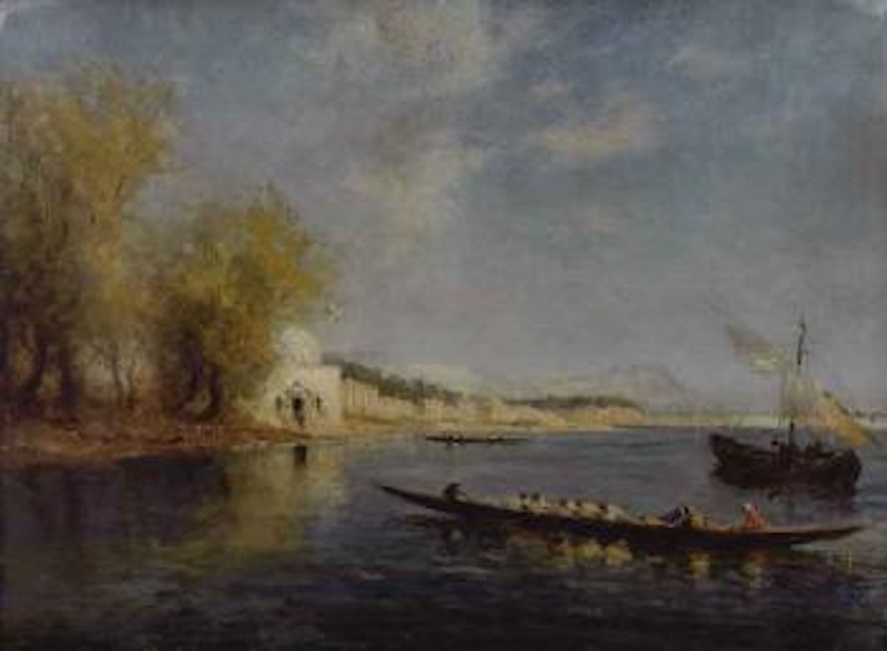 Banks of the Bosphorus by Félix Ziem