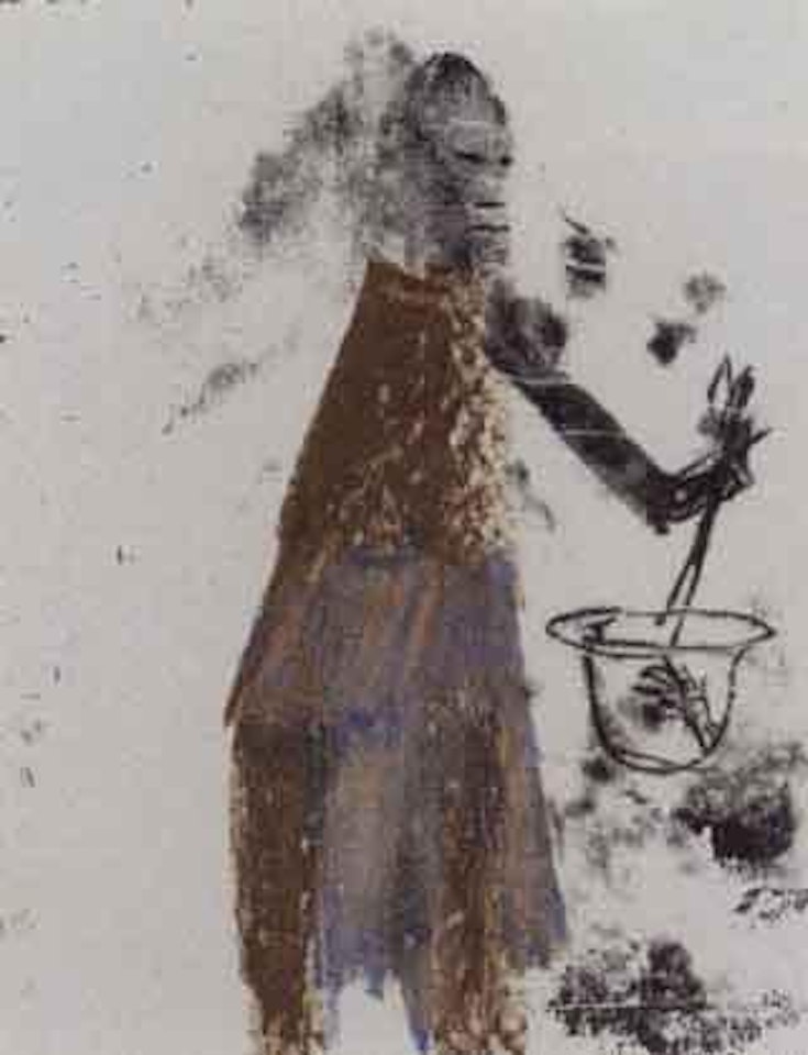 Shaman. Rhinos engaged by Sidney Nolan