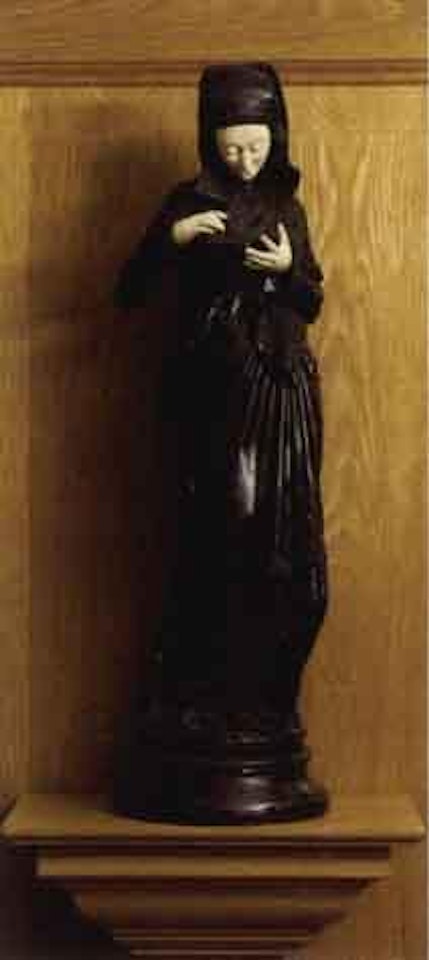 Liseuse - Chrysekephantine figure by Albert-Ernest Carrier-Belleuse