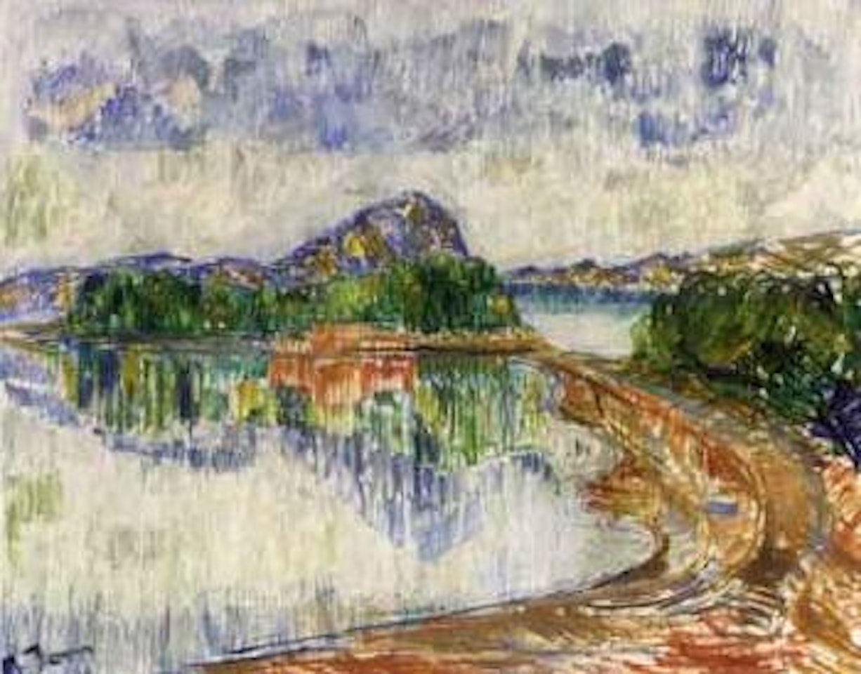 Mars Mountain by Kultsjoen by Asger Jorn