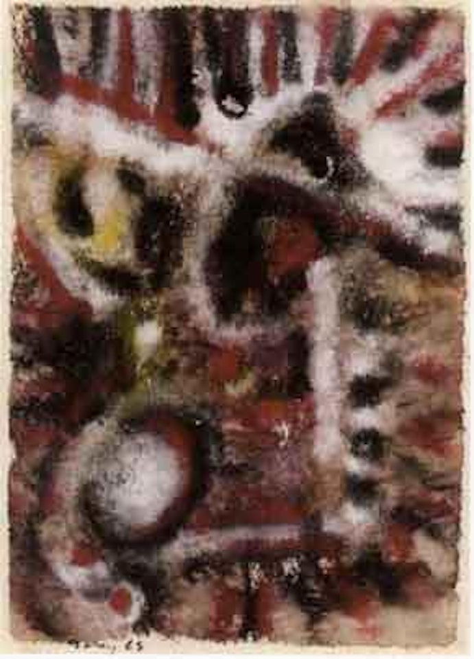 Untitled - composition by Mark Tobey