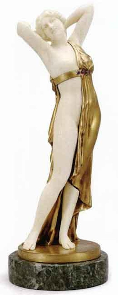 Venus awakening - woman standing by Ferdinand Preiss