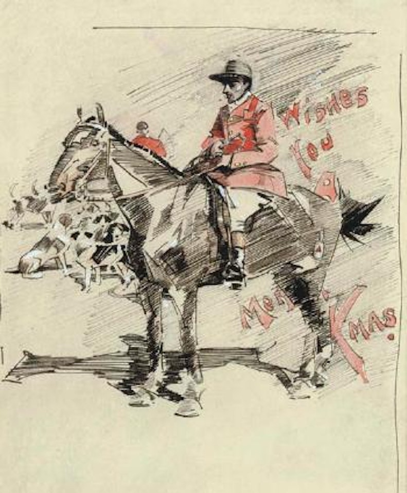 Artist on Fan Dancer by Joseph Crawhall