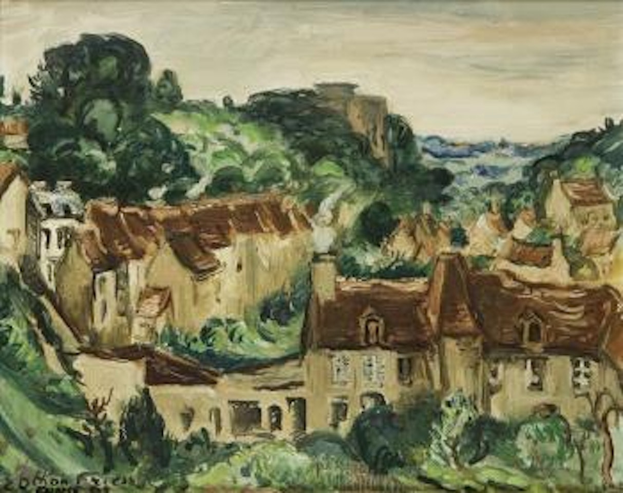 Vue de falaise by Othon Friesz