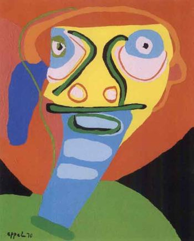Portrait by Karel Appel