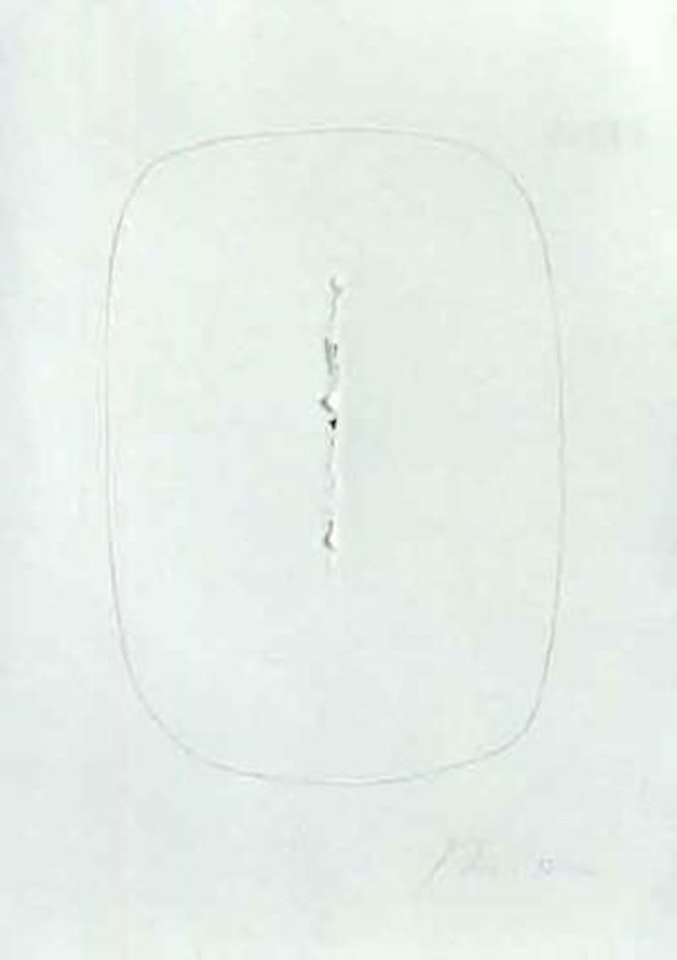 Spatial concept by Lucio Fontana