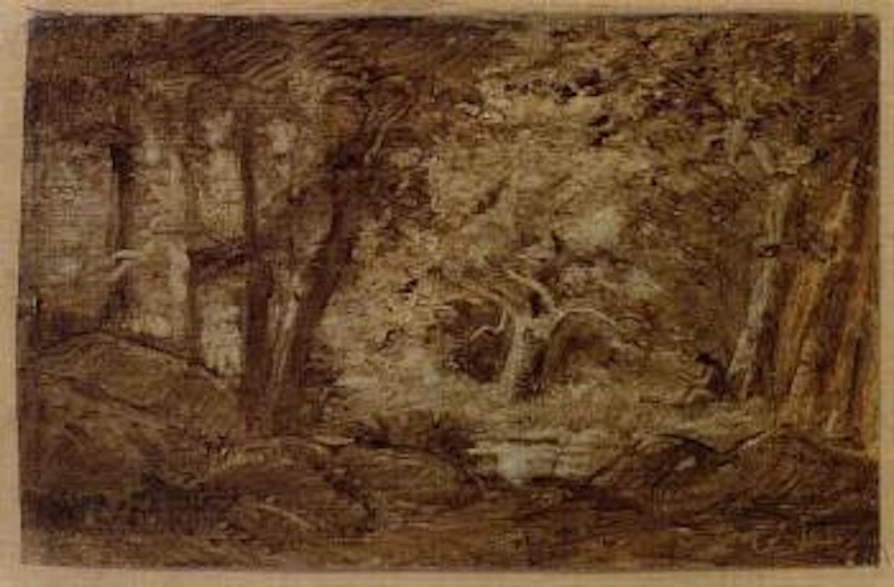 Sous-bois by Théodore Rousseau