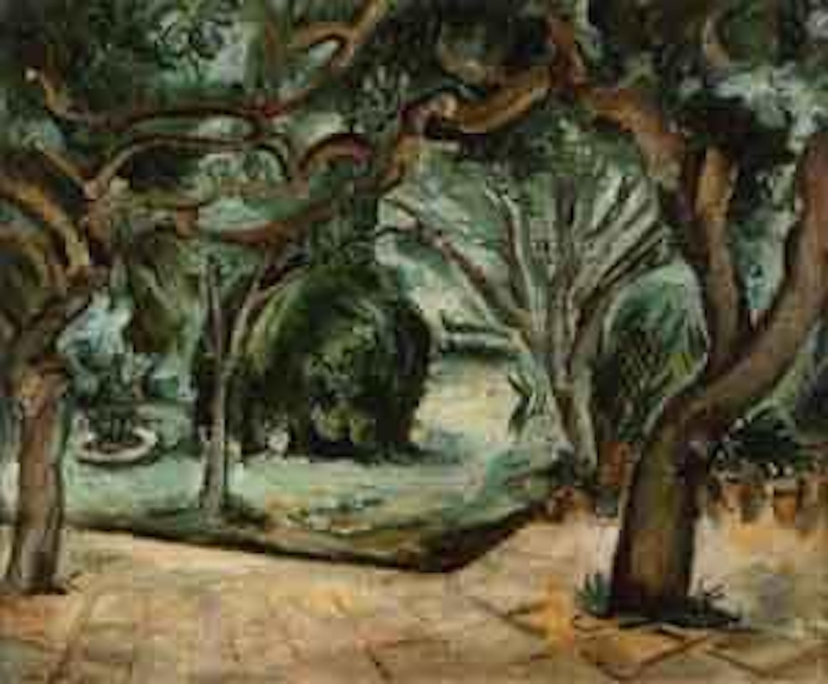 Devant la terrasse by Othon Friesz