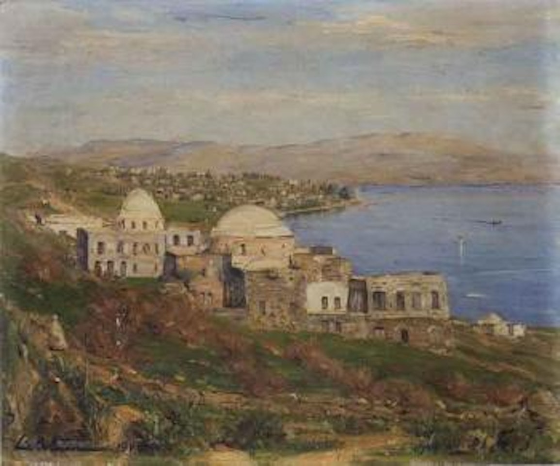 Tiberias, The Tomb of Rabai Meir Baal Hanes by Ludwig Blum
