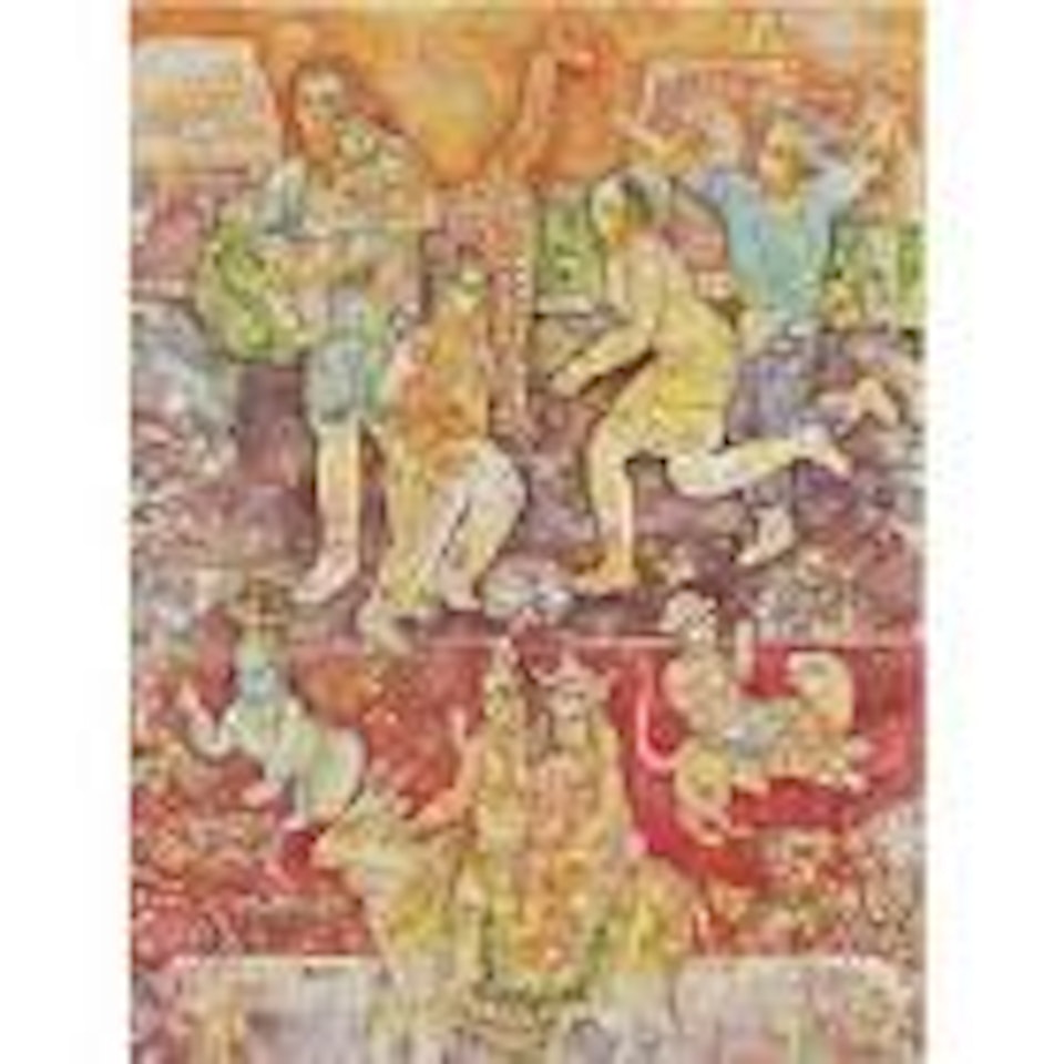 Giraf in liberty by Sakti Burman