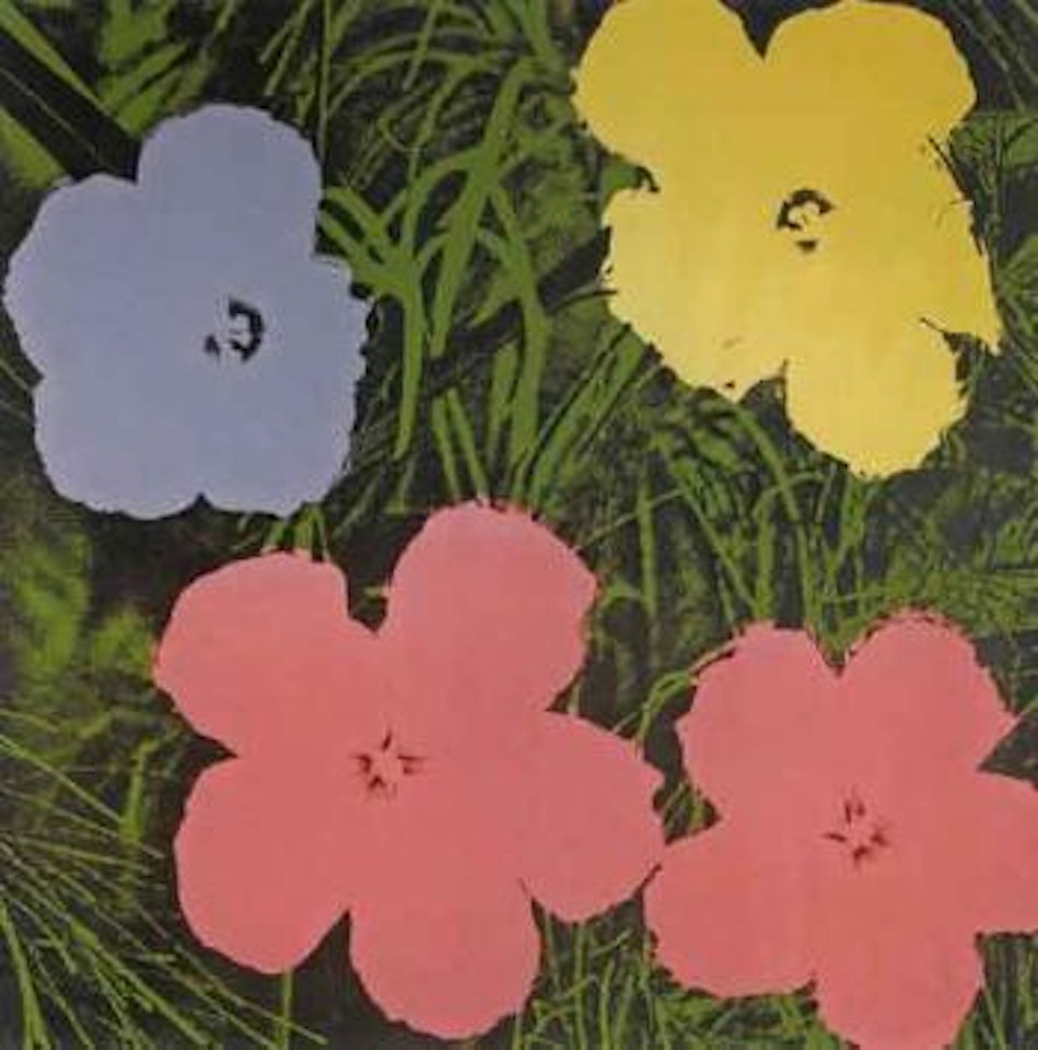 Flowers by Andy Warhol