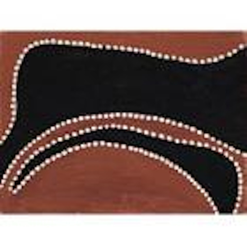 Old woman at Dungudinyini - Old river 1988 by Rover Thomas