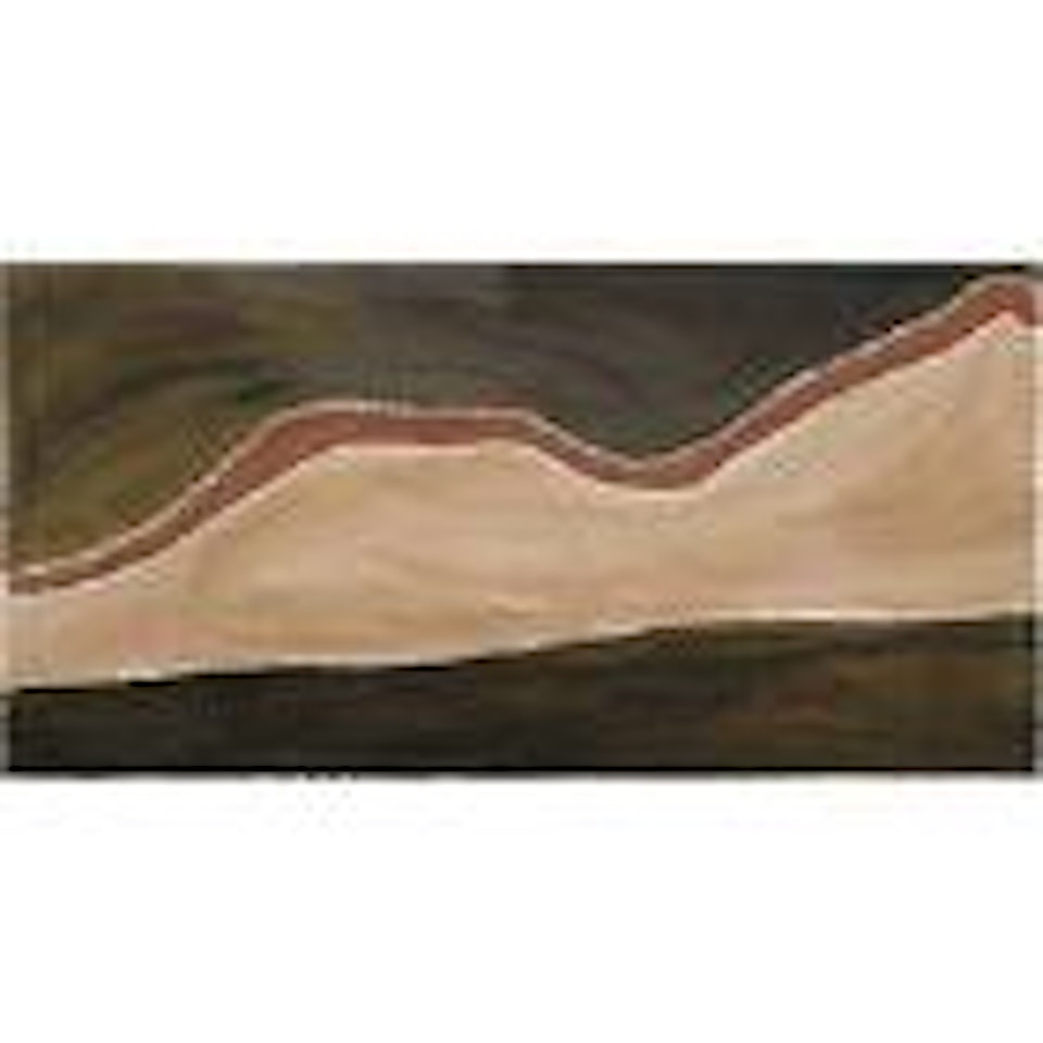 Salt pan 1986 by Rover Thomas