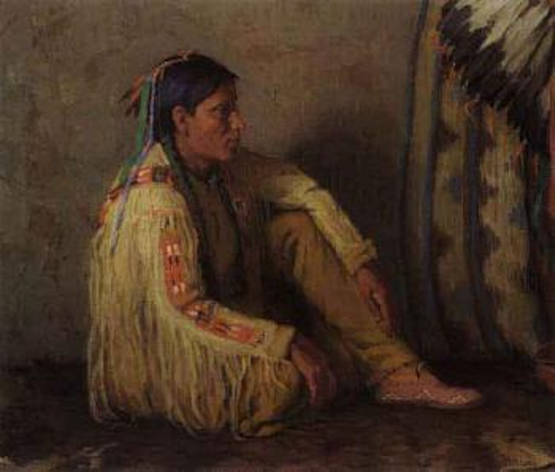 Hunting Son by Joseph Henry Sharp