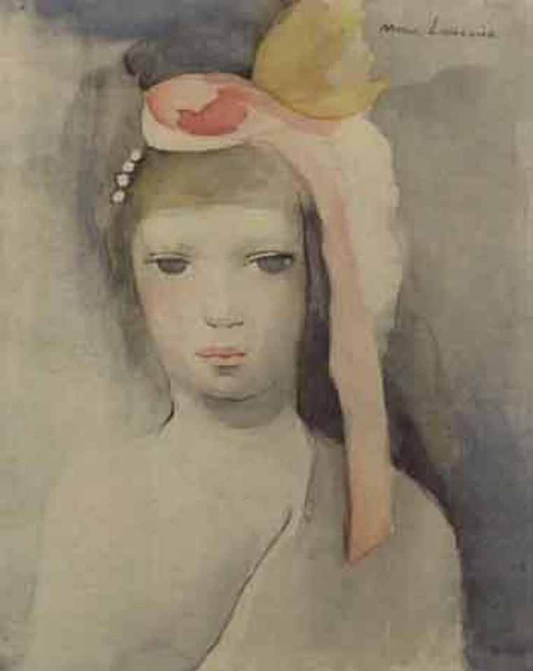 Jeune fille by Marie Laurencin