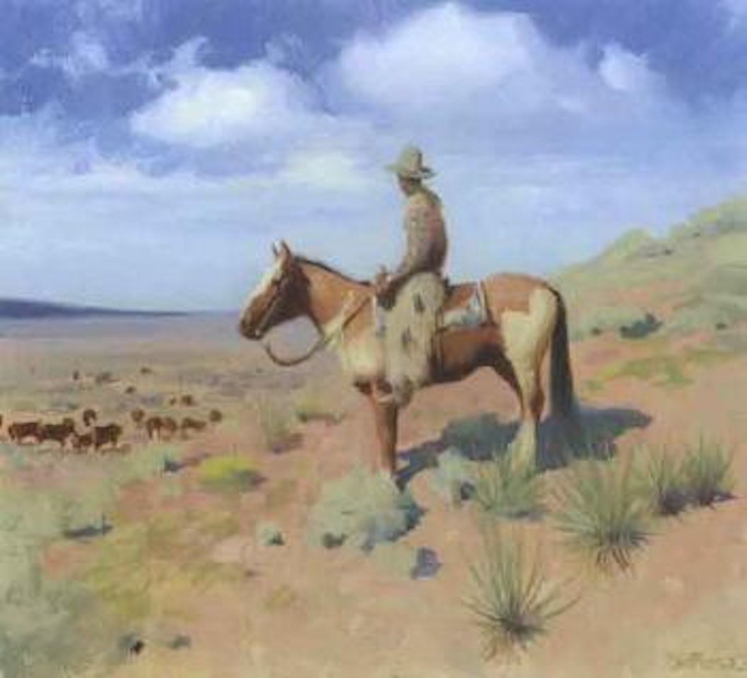 Cowboy by Gerard Curtis Delano