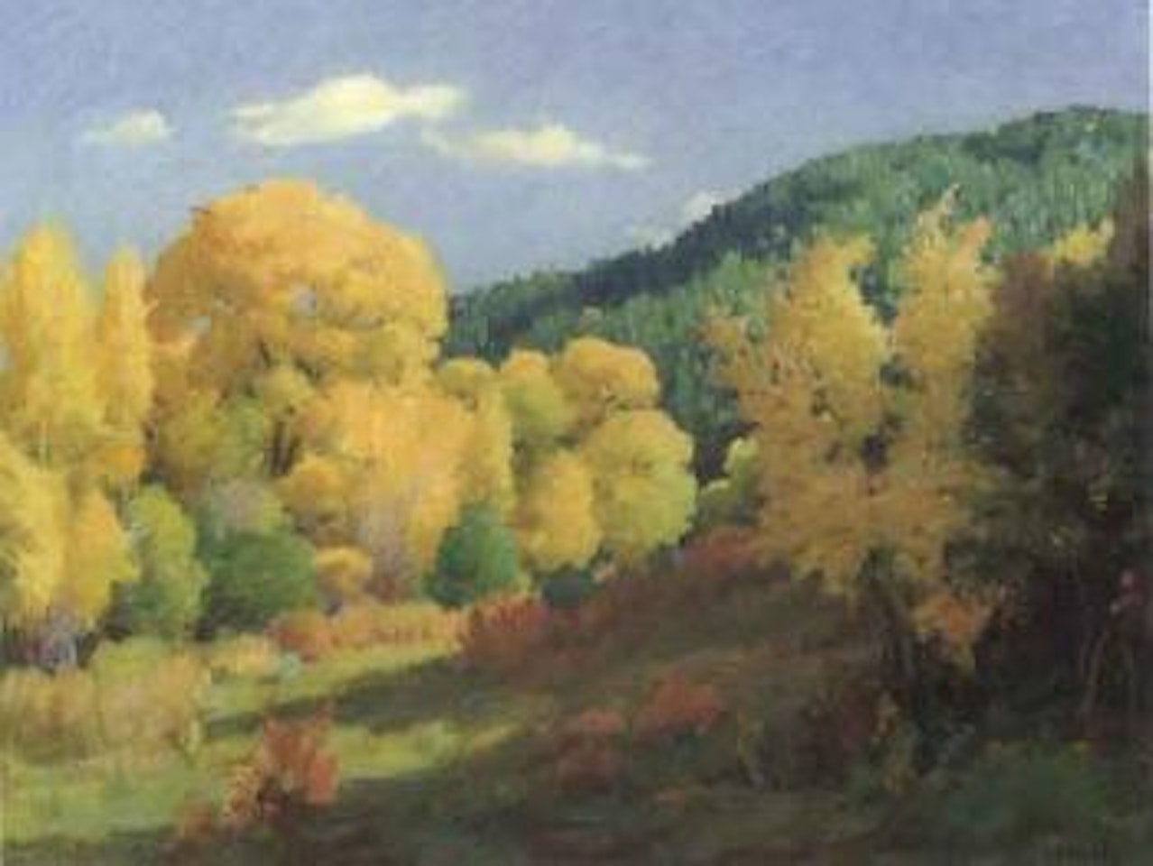 Golden vale by Joseph Henry Sharp