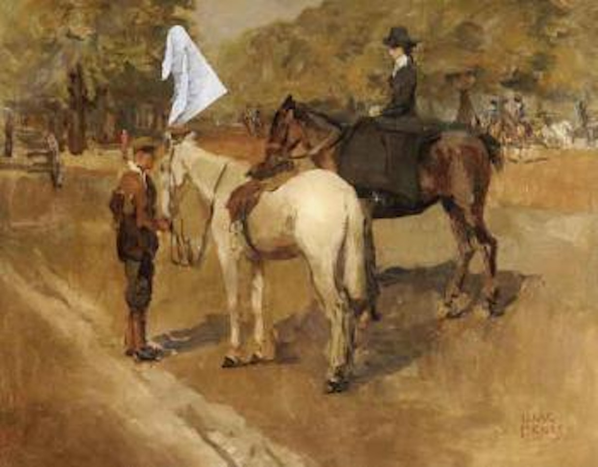 Ride in the park by Isaac Israels