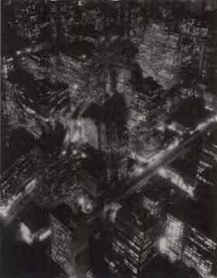 New York at night by Berenice Abbott